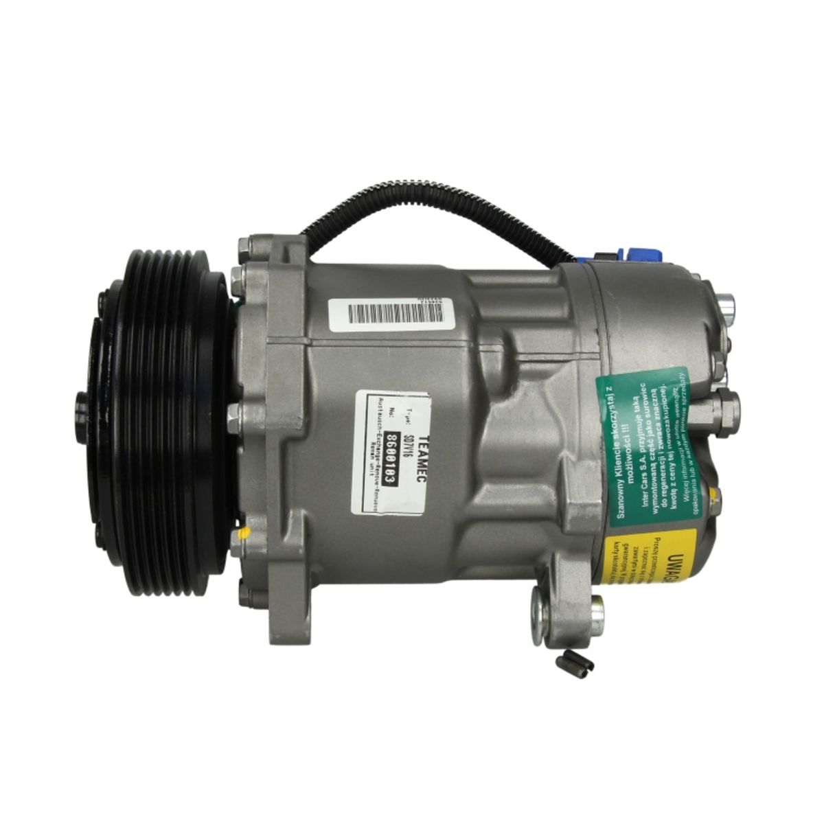 Ilmastoinnin kompressori TEAMEC 8600103