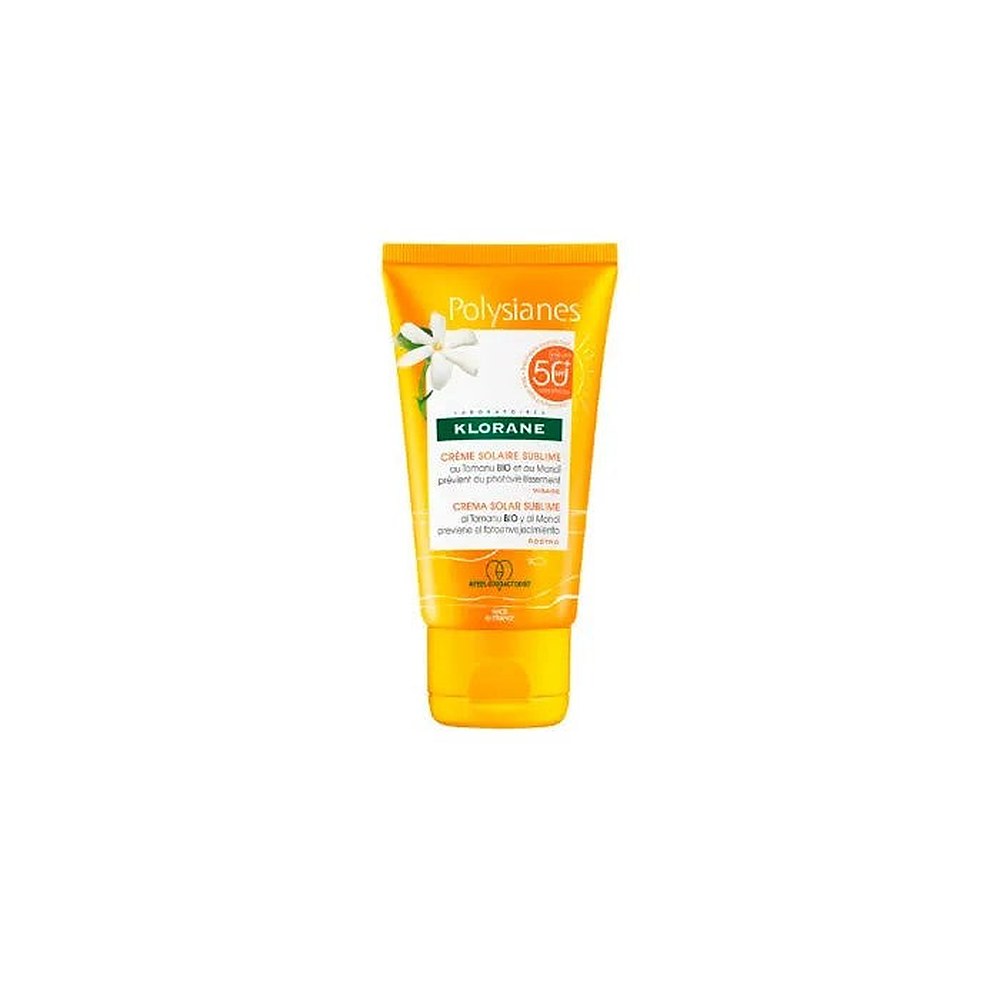 Klorane Polysianes Sublime Aurinkovoide Kasvoille SPF50 50 ml — Aurinkovoide Kasvoille