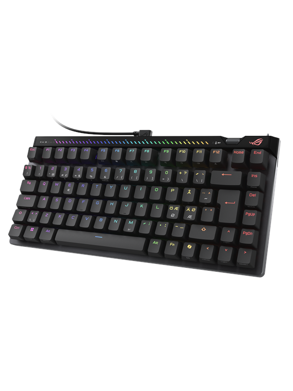 ASUS ROG Falchion Ace 75 HE - Pelinäppäimistö - ilman numpadia - Pohjoismainen - Musta