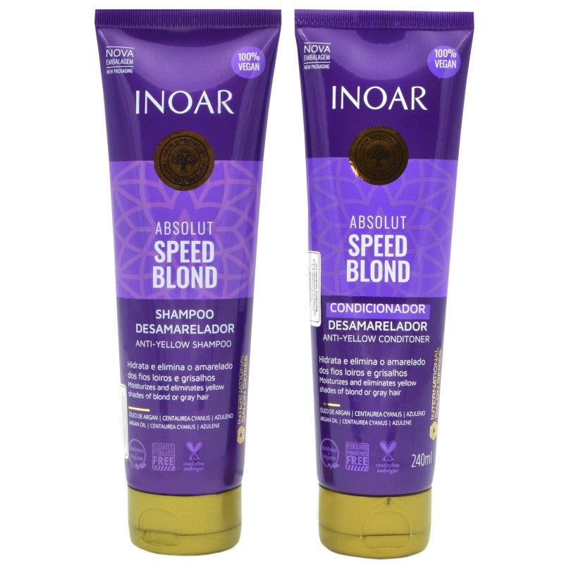 Inoar Speed Blond Duo Pack 2x250ml
