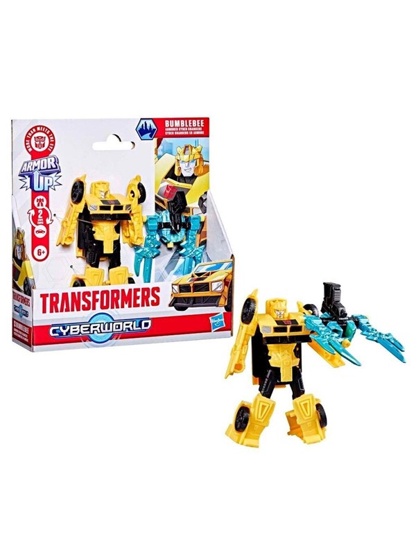 TRANSFORMERS Cyberworld -hahmo: Panssaroidut Cyber Changers, 10 cm