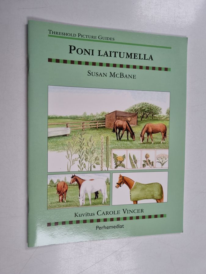 Poni laitumella