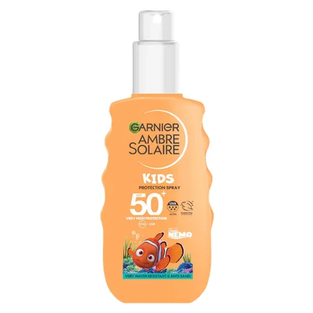 Garnier Ambre Solaire Nemo Kids SPF50 Aurinkosuojasuihke - 150 ml