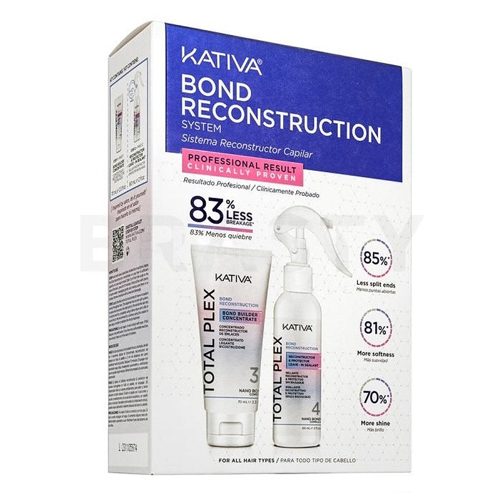 KATIVA Total Plex Reconstruction -hoitoainesetti 60ml + 70ml