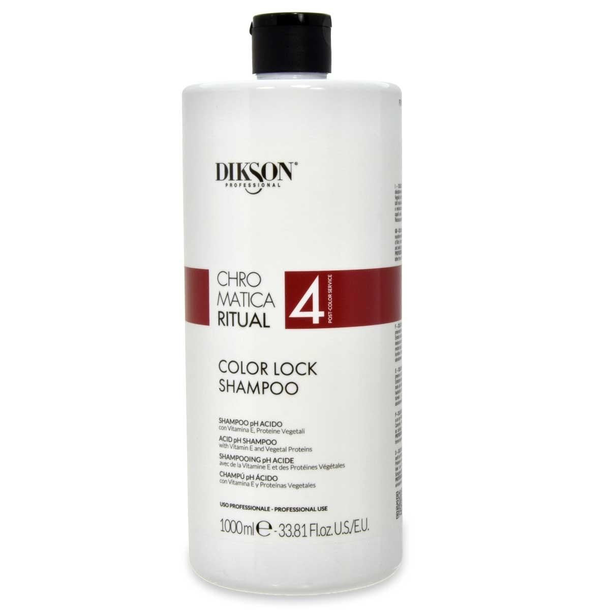 Dikson Ritual 4 Color Lock Shampoo 1000 ml värjäyksen jälkeinen shampoo