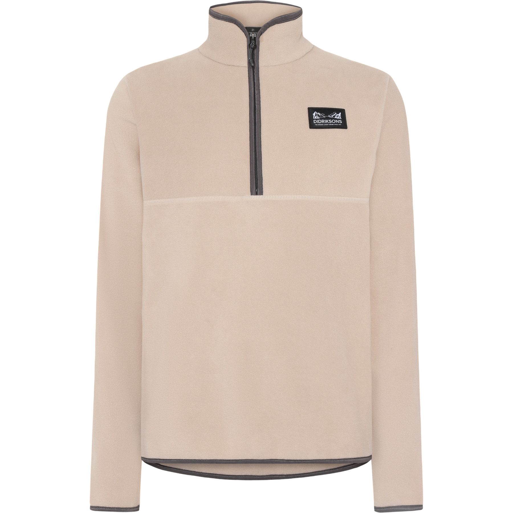 Didriksons Vito, fleecepaita, miesten, beach beige