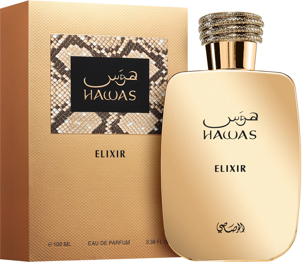 Rasasi Hawas Elixir Eau de Parfum for Men 100 ml (614514331057)