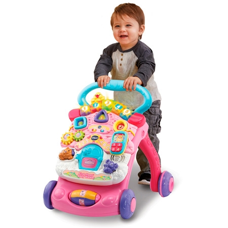VTech First Steps -rattaat - vaaleanpunainen