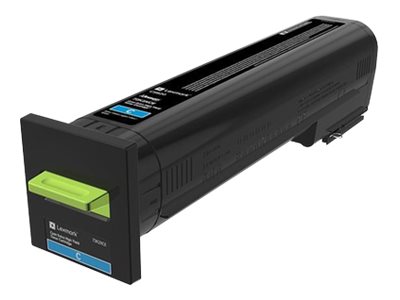 Lexmark 72K2XCE -laservärikasetti, syaani