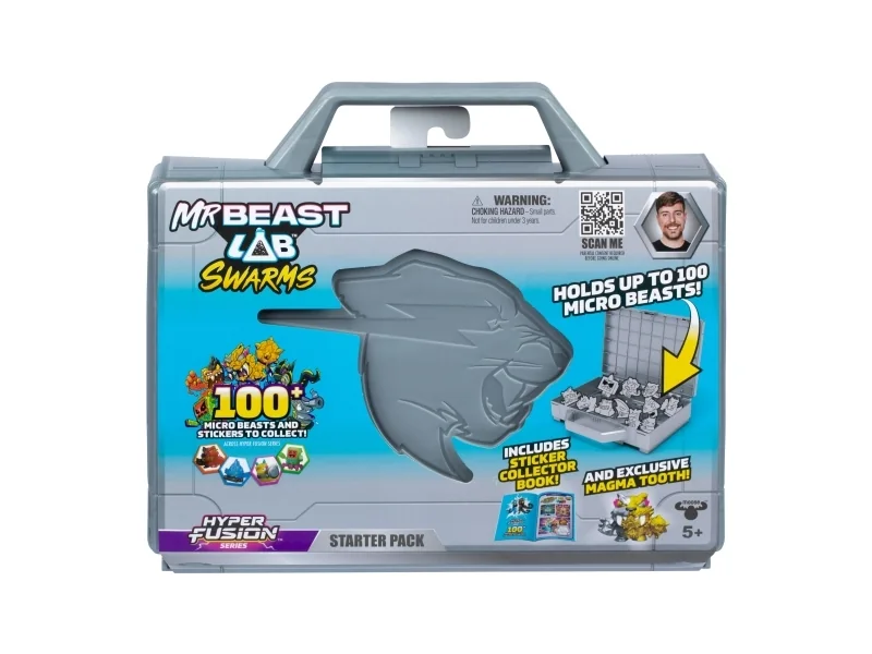 MrBeast Lab Swarms Fusion case with figure & magazine - blind pack