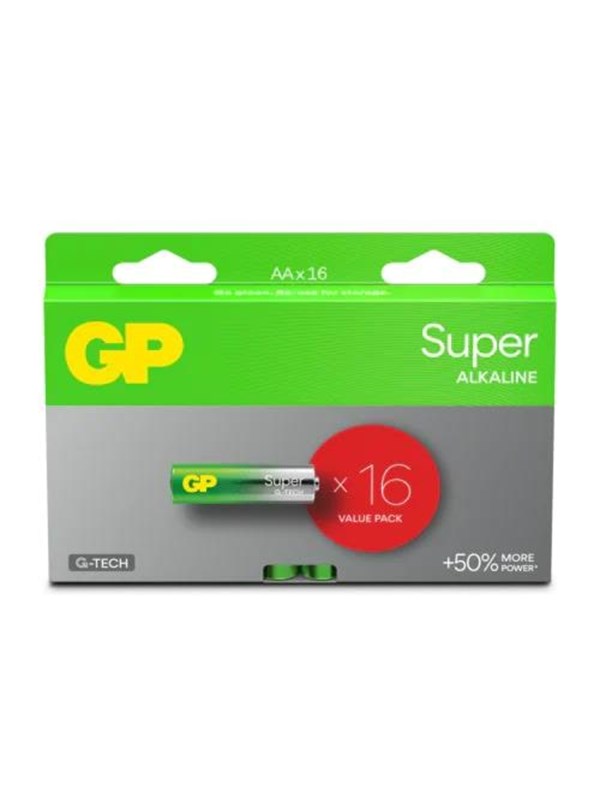 Gp Batteries Super Alkaline Gp15a Kertakäyttöinen Akku Aa Alkali