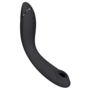 Womanizer - OG g-pistevibraattori, laadukas, tyylikäs, imevä, silikoninen, ladattava, musta