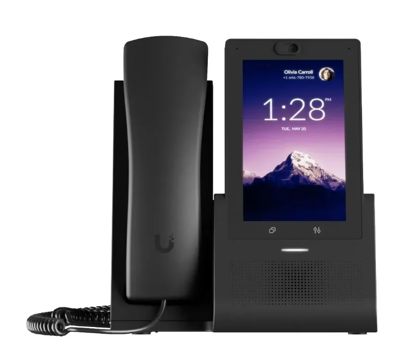 Ubiquiti UniFi Talk Phone Touch - VoIP-puhelin, Musta