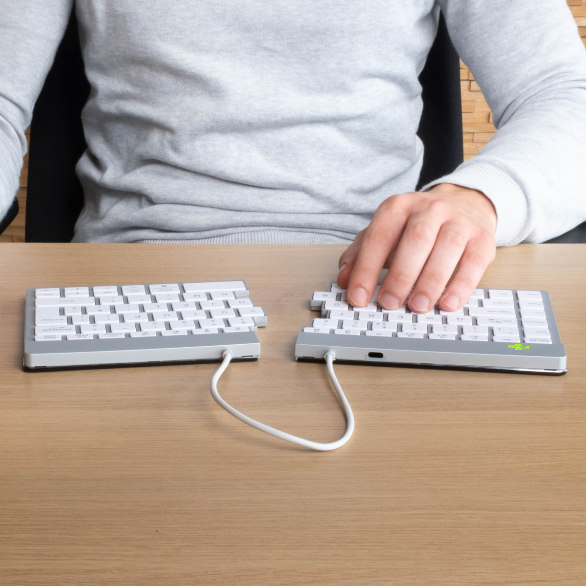 R-go Tools Split Break Ergonomic Langaton Pohjoismainen Näppäimistö
