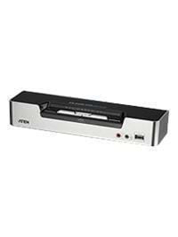 ATEN KVM-switch, 1 konsol styr 2 datorer, DVI/USB, 2 extra USB-portar