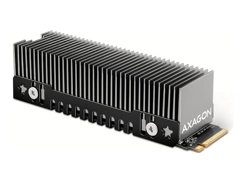 AXAGON Alumiininen jäähdytyssiili M.2 SSD:lle 20 mm
