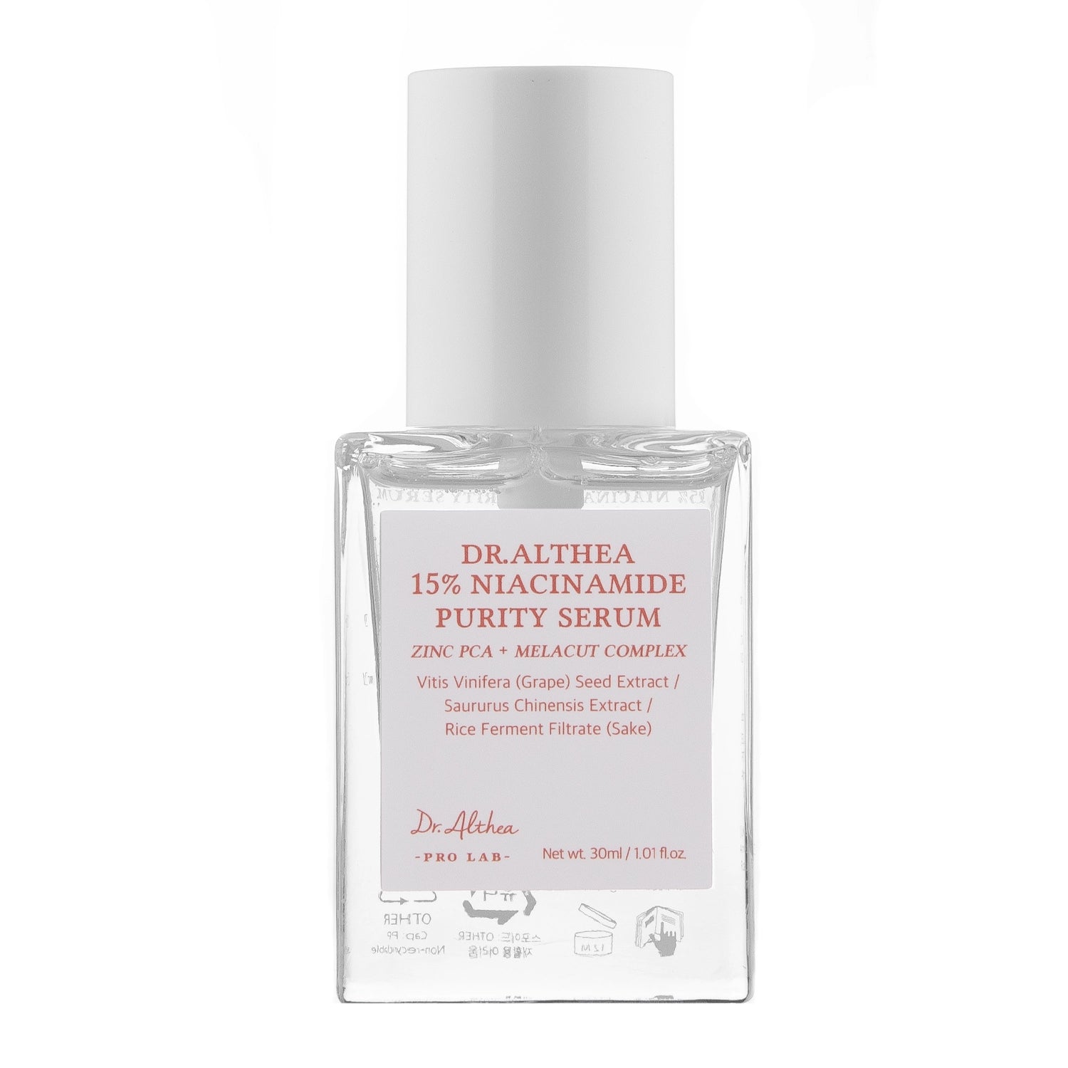 Dr. Althea 15% Niacinamide Purity Siero 30ml — Siero viso