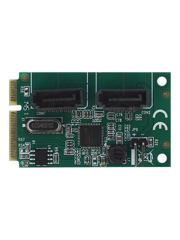 DeLOCK Mini PCIe - 2 x SATA-muunnin RAID:llä varustettuna