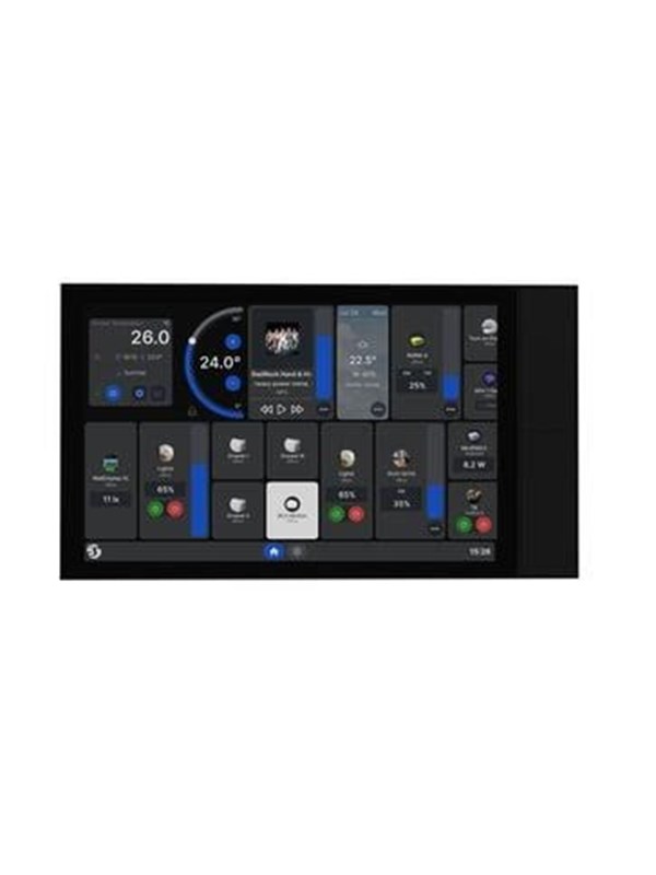 Shelly Wall Display XL Black - WiFi touch screen