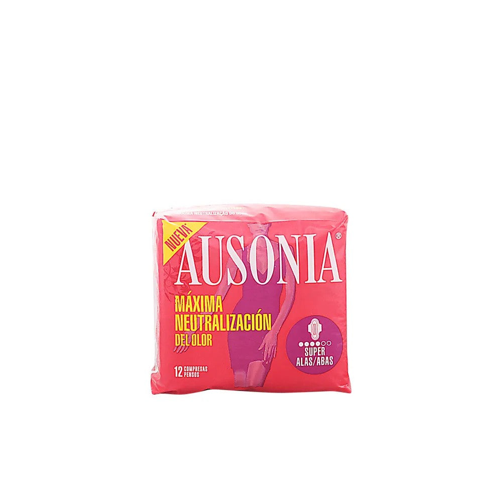Ausonia Super Plus imukykyisillä siiveillä 12 yksikköä