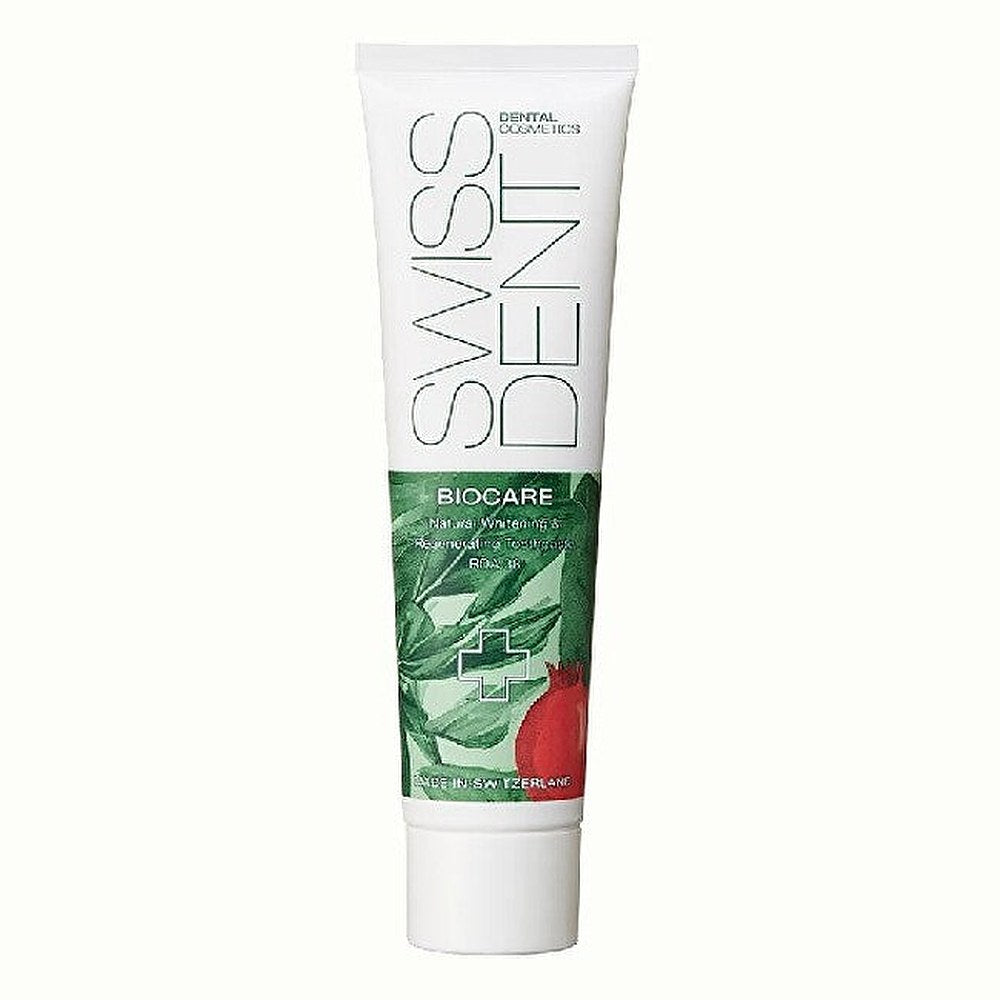 Swissdent Biocare Regeneroiva ja valkaiseva hammastahna - 100 ml