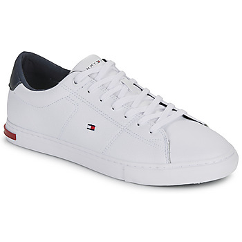 TOMMY HILFIGER Matalavartiset tennarit laivastonsininen / punainen / musta / valkoinen
