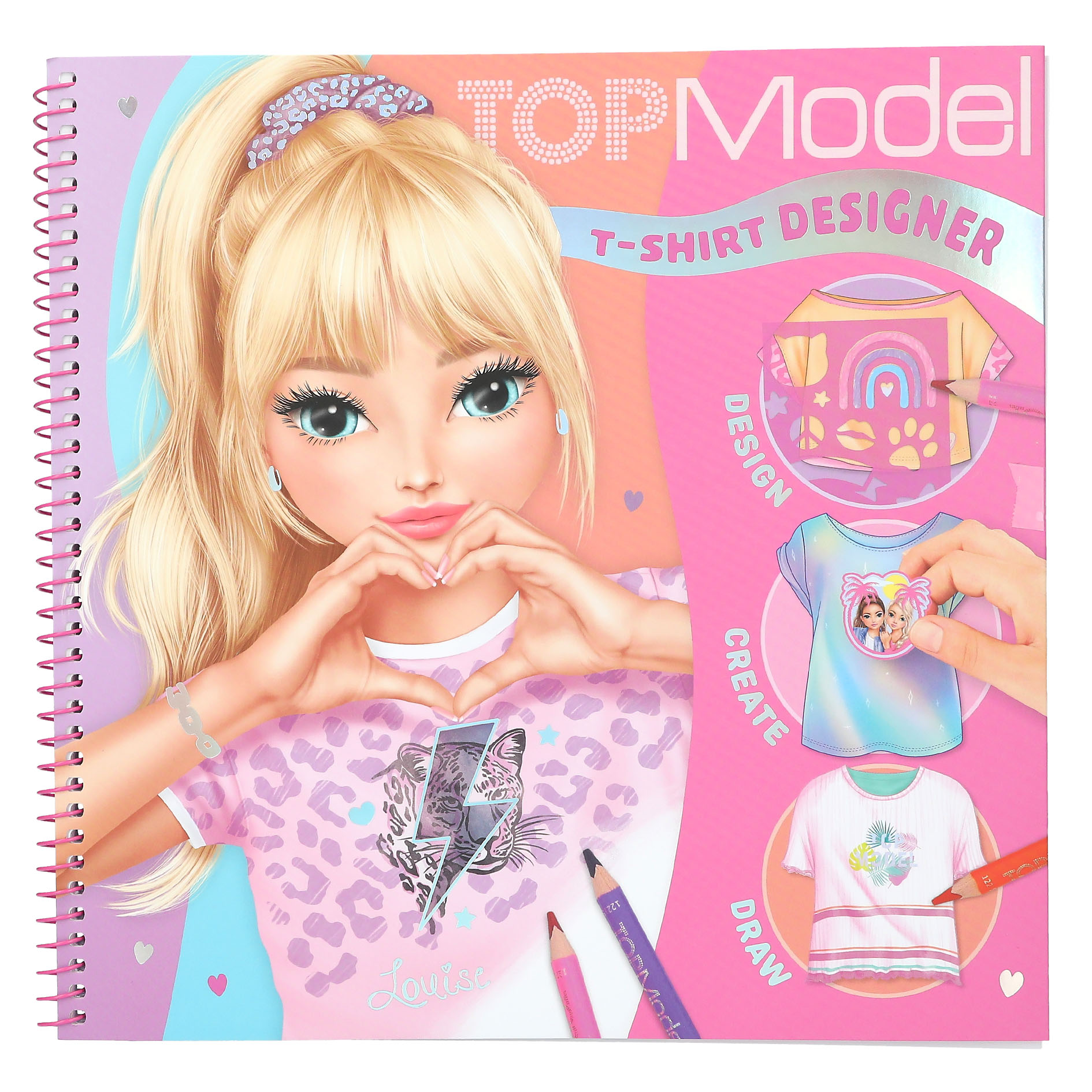 Design-kirja-T-paita TOPModel