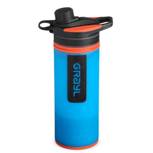 Grayl GeoPress Purifier Bottle vedensuodatin, Bali Blue