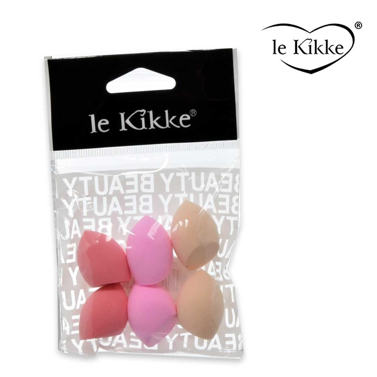 Le kikke Punainen pinkki ja beige meikkisieni