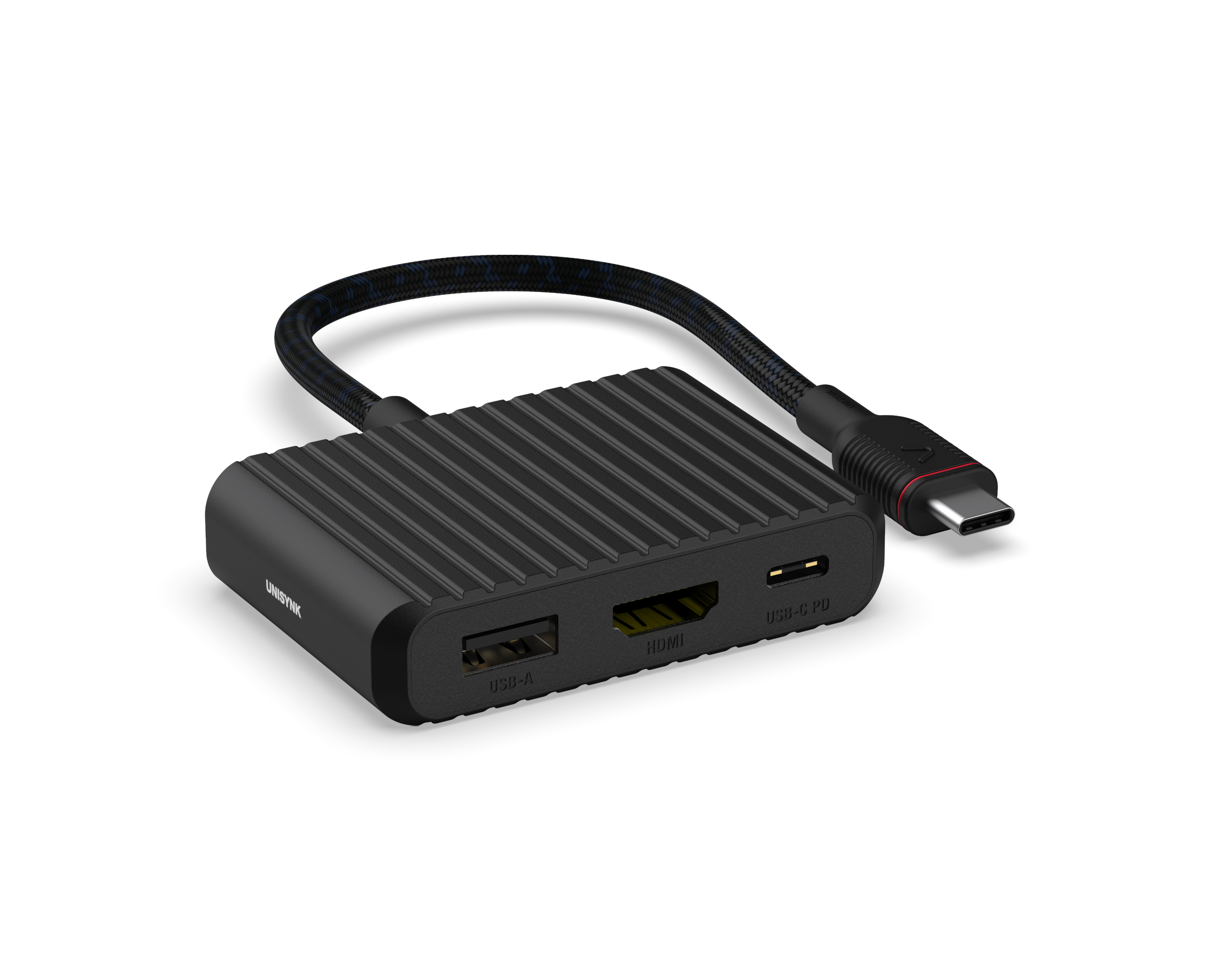 Unisynk 3 Ports Usb-c Hub V2 Usb-c 3.2 Gen 2 (3.1 Gen 2)