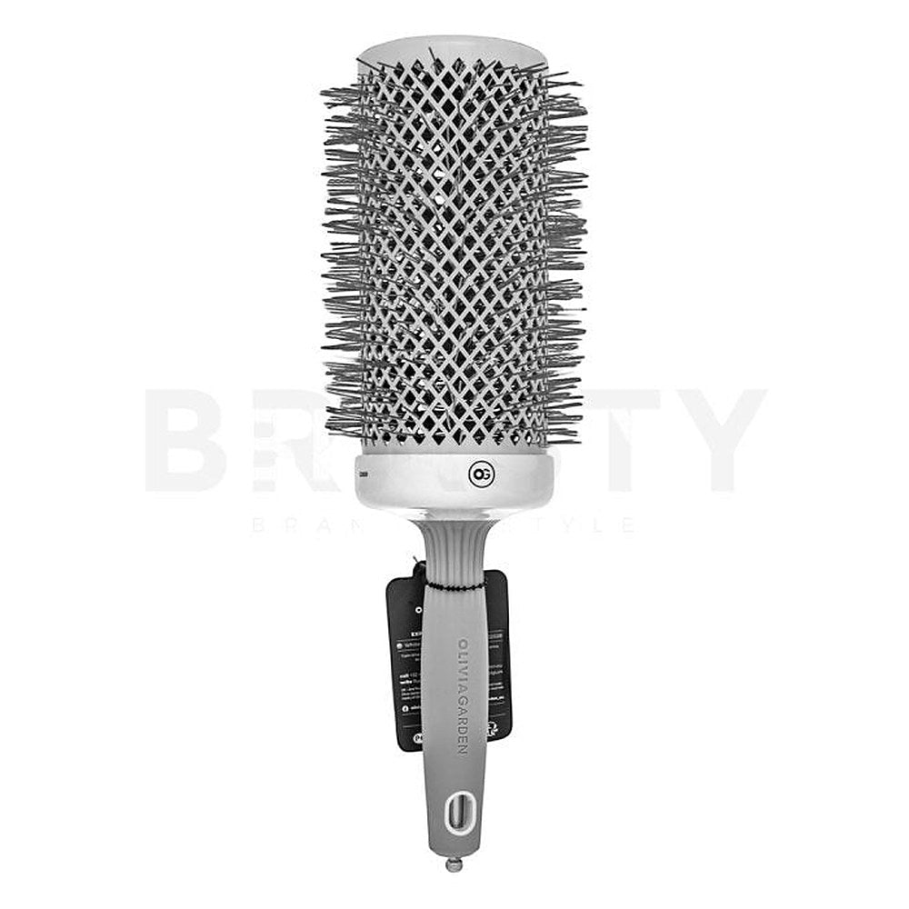 Olivia Garden Expert Blowout Speed White & Grey - 65 mm hiusten muotoiluharja