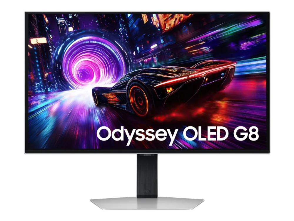 Samsung G81SF, 68,6 cm (27), 3840 x 2160 pikseliä, 4K Ultra HD, OLED, 0,03 ms, Hopea