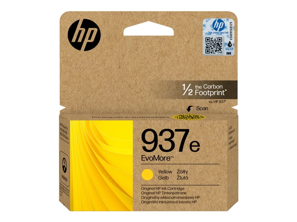 HP muste keltainen 1.650 s. nro.937e n. 1.650 sivua, OJ 91x0/9700