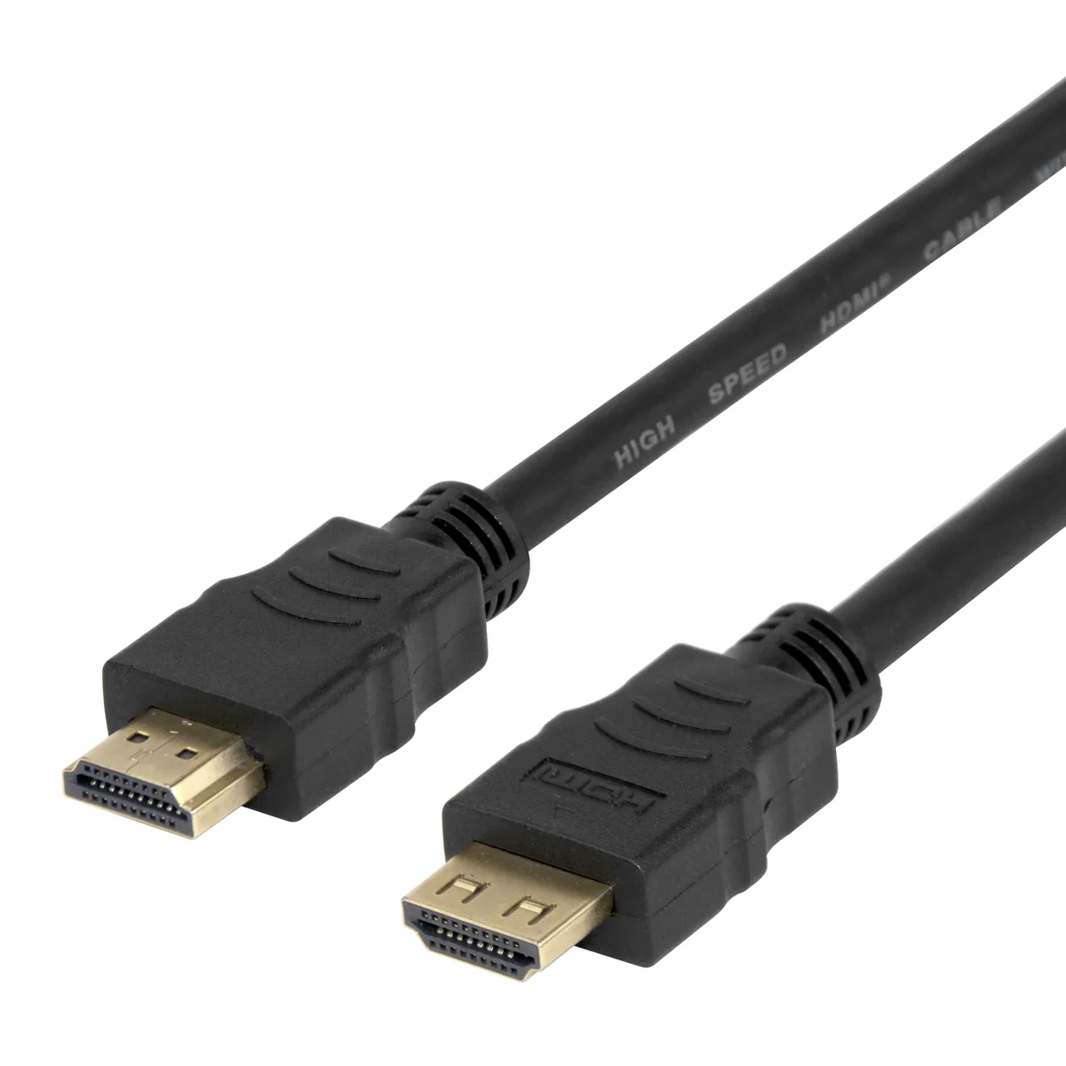 Deltaco HDMI cable with Ethernet - 1 m