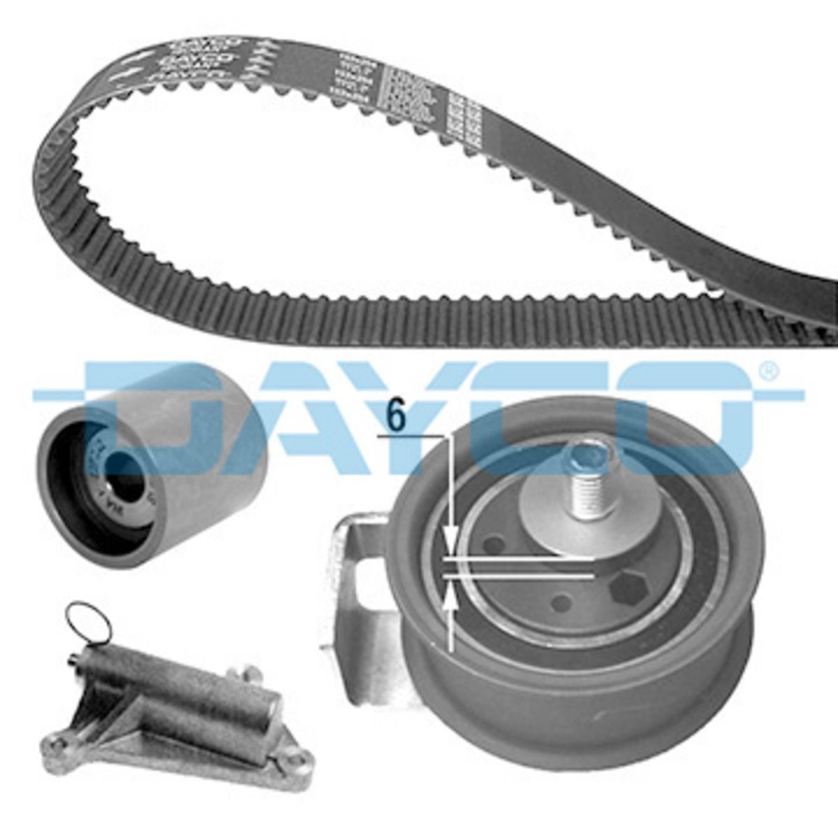 Hammashihnasarja DAYCO KTB405