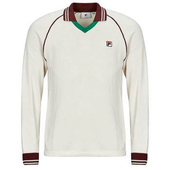 FILA Neuletakki 'Molinazzo' tummanvihreä / tummanpunainen / offwhite
