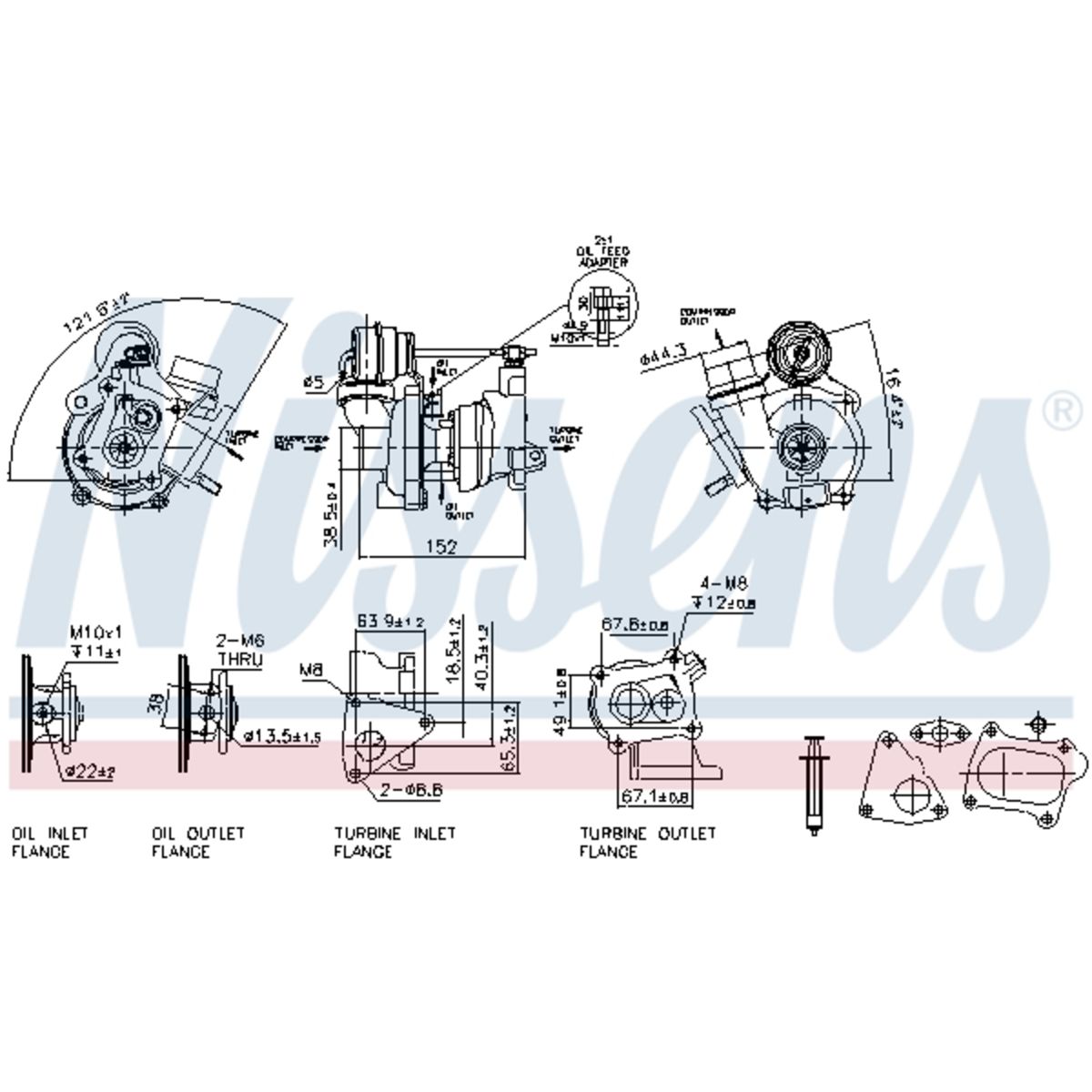 Turboahdin NISSENS 93078