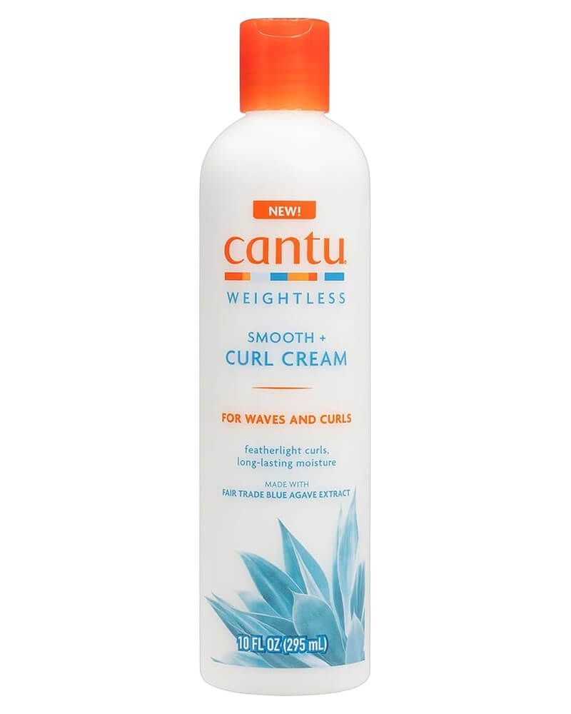 Cantu Weightless Smooth + Curl Hair Leave-In Cream Treatment 295 ml