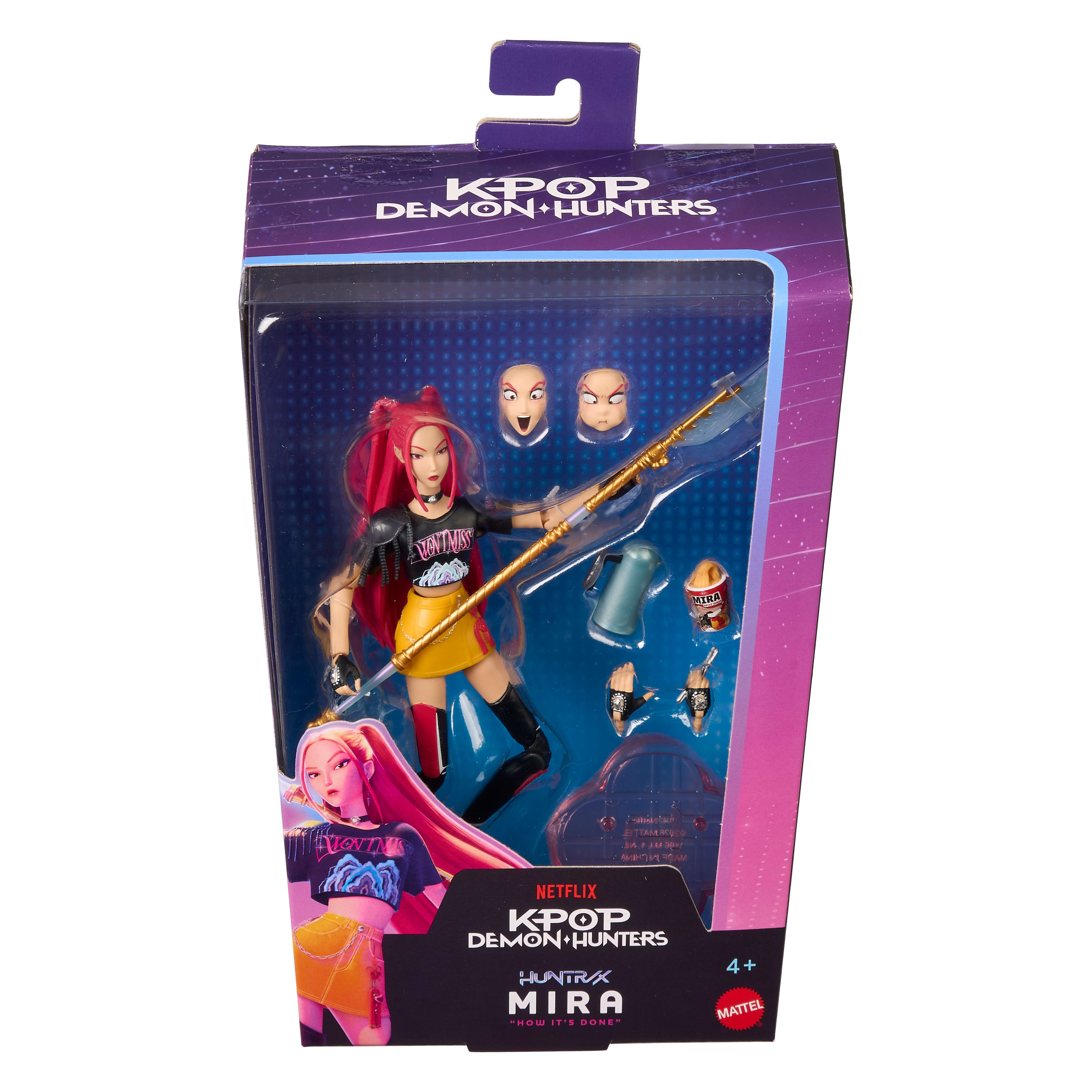 K POP Demon Hunters Action Core Figure Mira 16 cm