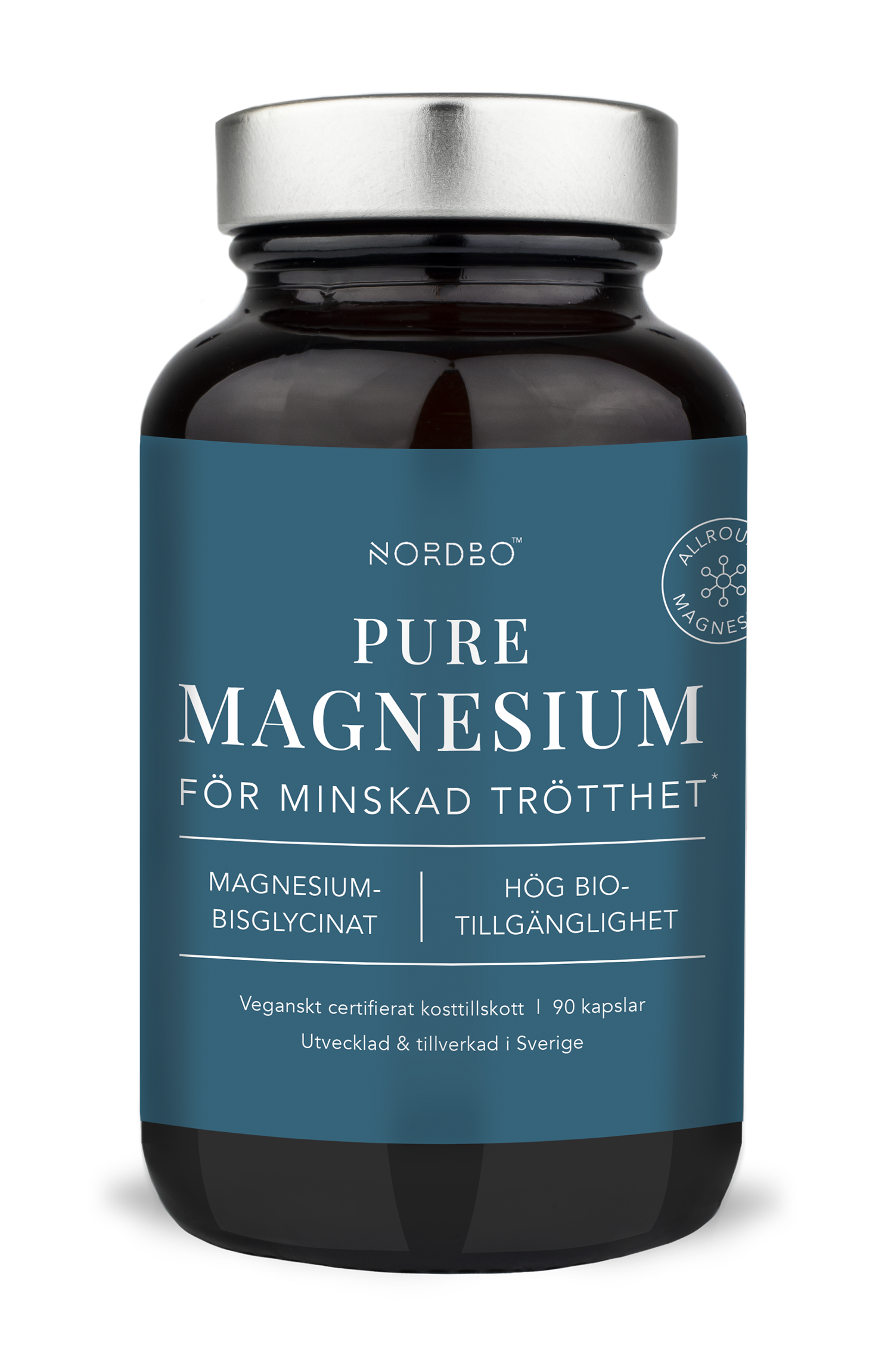 Nordbo Pure Magnesium 90 kaps