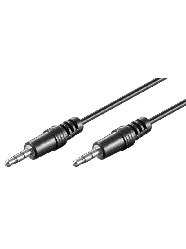 Pro MiniJack 3.5mm suojattu 3P - 0,6 m