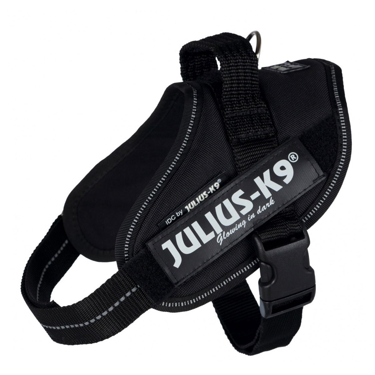 Julius-K9 IDC Power koiran valjaat, musta