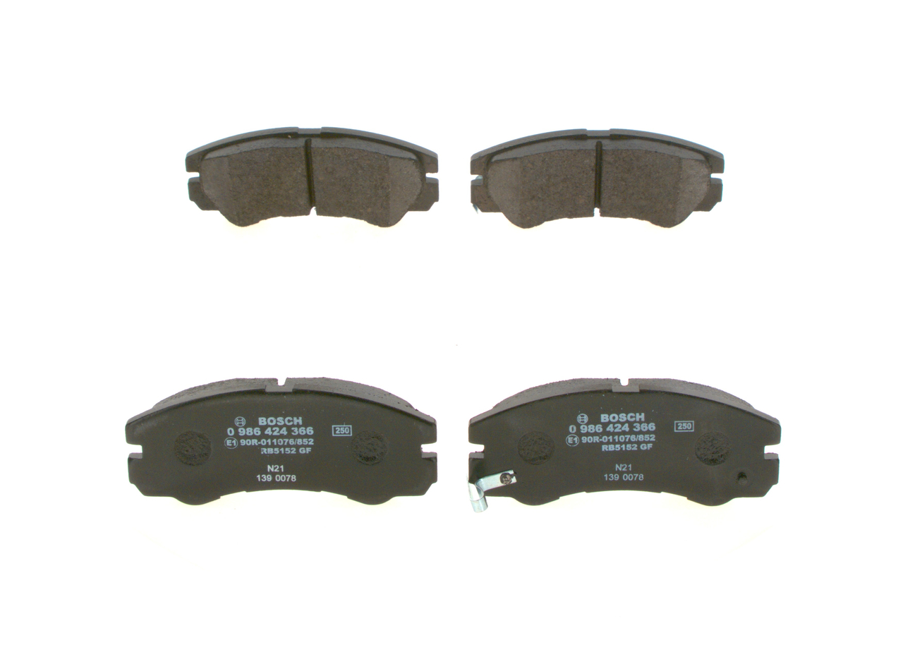 Bosch Etujarrupalat 0986424366