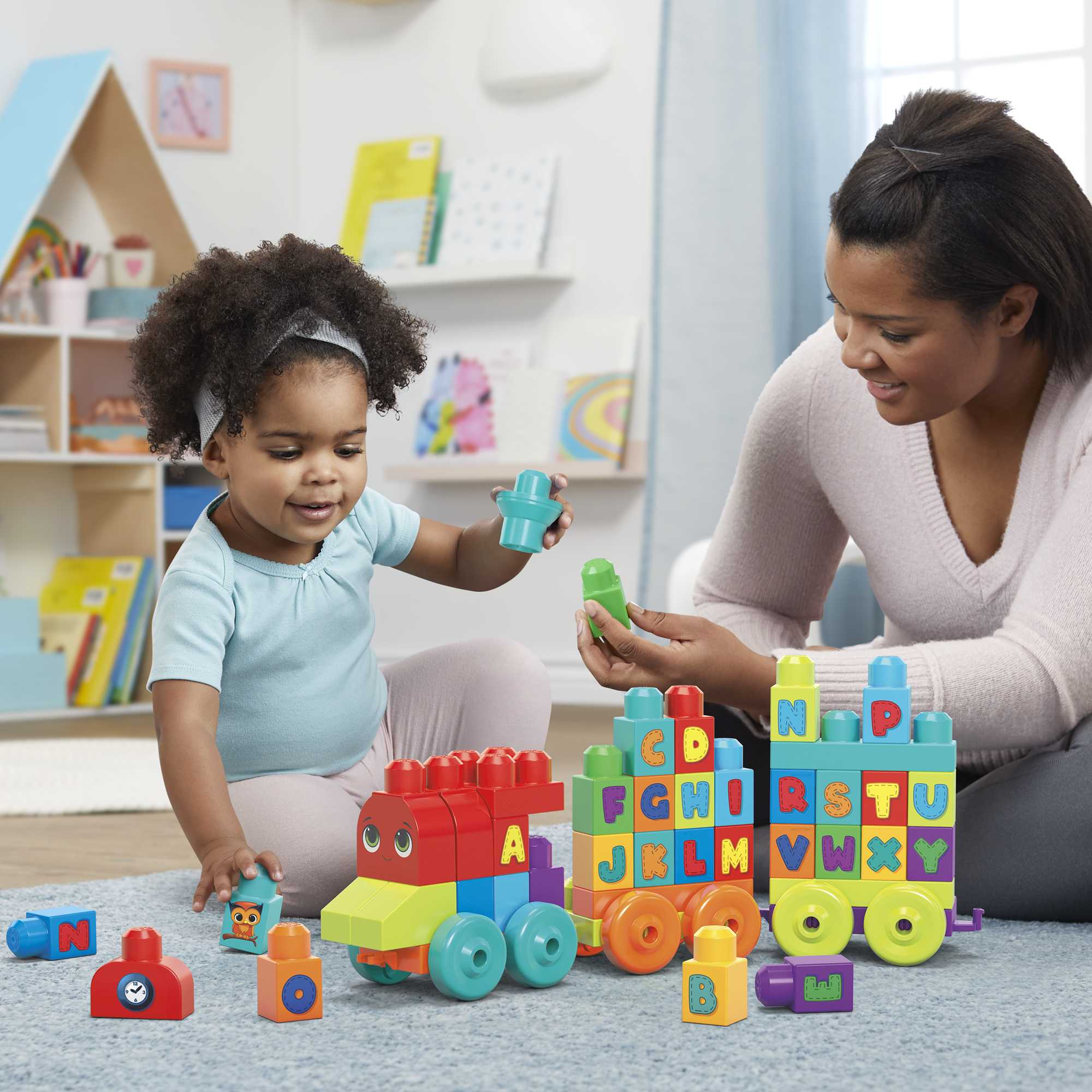 Mega Bloks aakkoset - 60 kpl