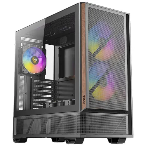 Antec P30 ARGB Mesh -miditornikotelo ikkunalla, musta