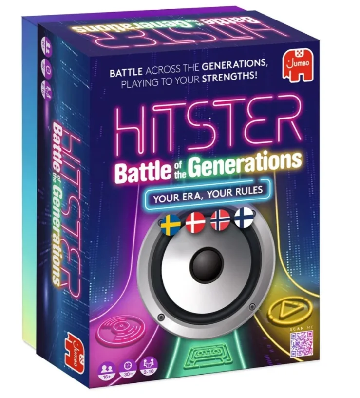 Asmodee Hitster Battle of Generations (Nordic)