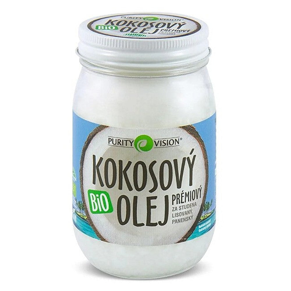 Purity vision PURITY VISION - Kylmäpuristettu luomu neitsytkookosöljy - 600 ml