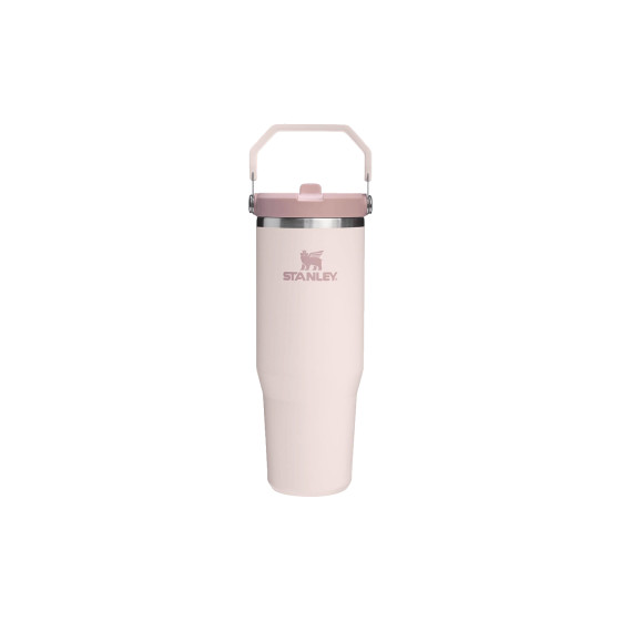 Stanley The Iceflow Flip Straw Tumbler termosmuki, 0,89L, Rose Quartz