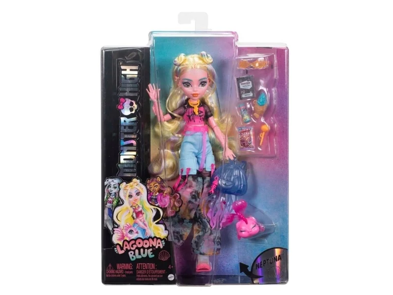 Monster High Lagoona Sininen perusnukke HXH75