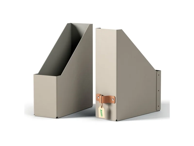 Leitz Puro lehtikotelo, 100 % kierrätyskartonki, 2 kpl, Beige